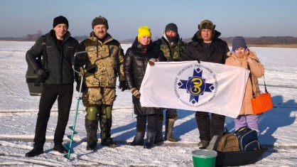 Региональный турнир по зимней рыбалке среди работников организаций здравоохранения прошел в Пинском районе